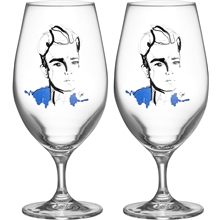 40 cl - Celebrate Him - Ølglas All About You Pakke med 2 stk.