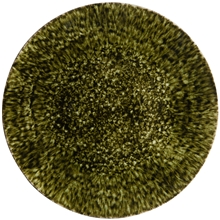 31 cm - Svart / Mörkgrön - Riviera Serveringsfad Mørkegrøn