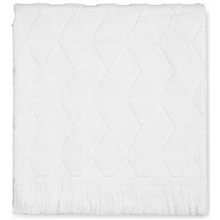 Håndklæde Diamant 50 x 100 cm Hvid 50X100 cm