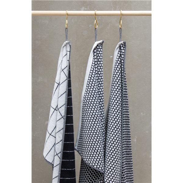 billedtekst Burma skille sig ud Grid Håndklæde 50 x 100 cm - Badeværelsestekstiler - Mette Ditmer |  Shopping4net