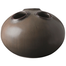 Brown - Trio Vase 11 cm