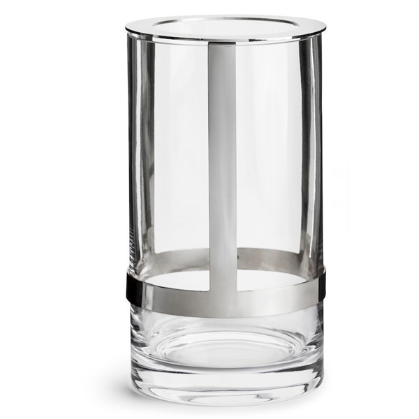 Hold Lysestage/Vase Medium Sølv (Billede 2 af 3)