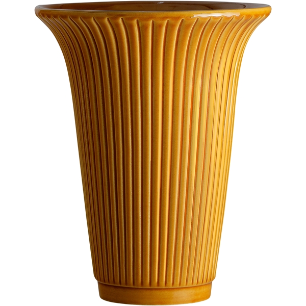 Daisy Vase Gul Amber (Billede 1 af 4)