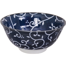 Mixed Bowls 15 x 7 cm White/blue 