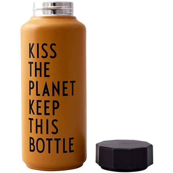 Design Letters Termoflaske Kiss The Planet (Billede 2 af 3)