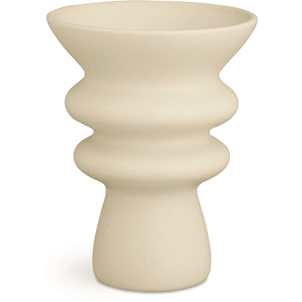 Kontur Vase Hvid 20 cm (Billede 1 af 2)