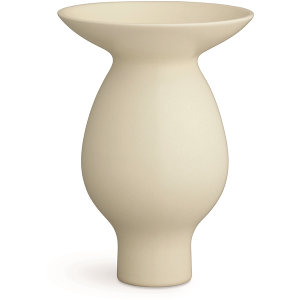 Kontur Vase Hvid 25 cm (Billede 1 af 2)