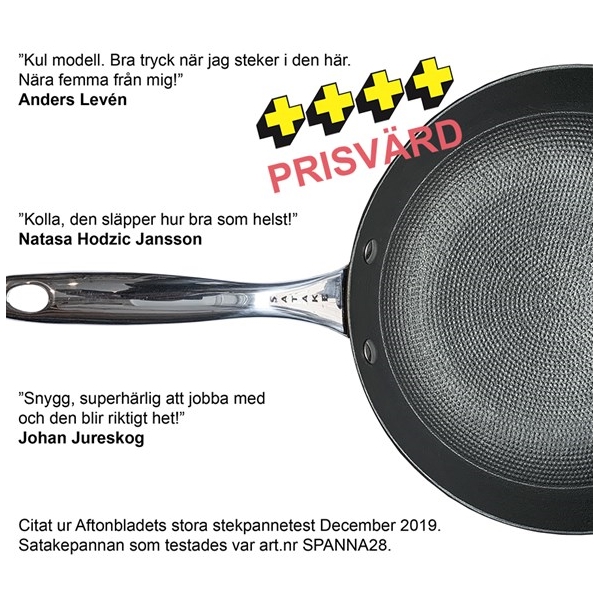 Satake Stegepande Letvægtsstøbejern Non-stick (Billede 4 af 4)