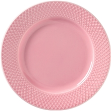 Lyngby Rhombe Color Tallerken Rosa