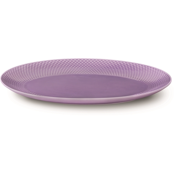 Rhombe Color Oval Serveringsfad Lyslilla (Billede 2 af 3)