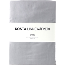 Light Grey - Kosta Linnewäfveri Satin Formsyet Lagen 160x200 cm