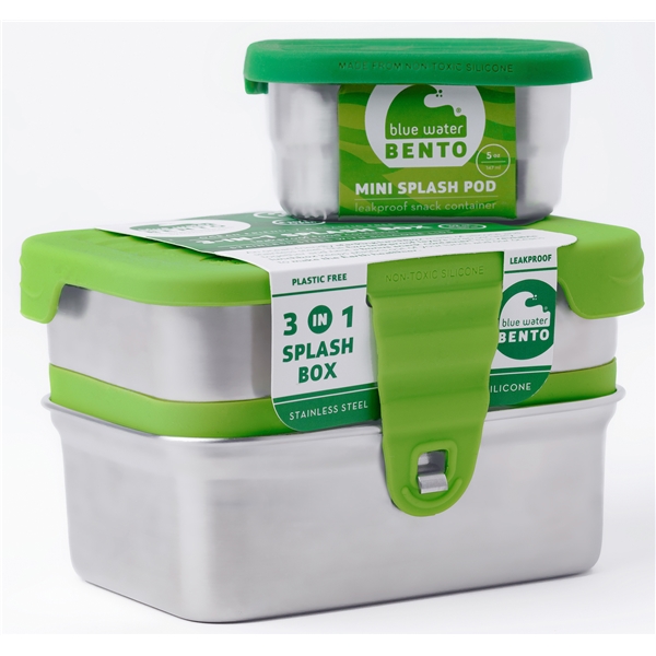 ECOLunchbox Bento 3-in-1 Splash Box (Billede 1 af 5)