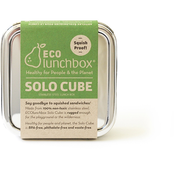 ECOLunchbox Solo Cube Madkasse (Billede 1 af 3)