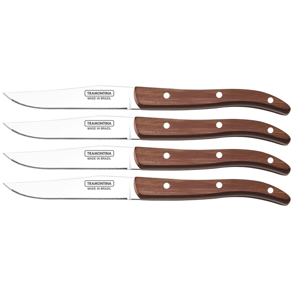 lyserød bag på vegne af Tramontina Churrasco Premium Knive 4 Dele - Bestik - Tramontina |  Shopping4net