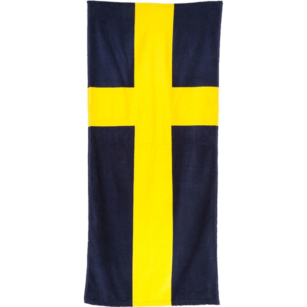 Badelagen Svensk flag (Billede 1 af 2)
