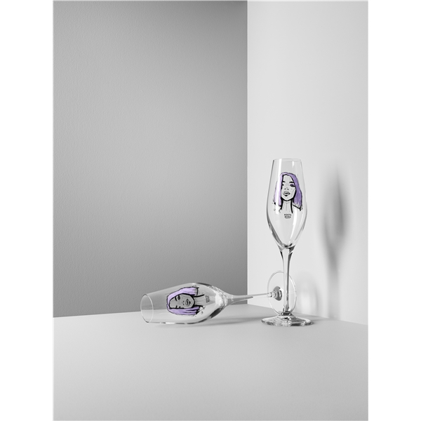 Champagneglas All About You Pakke med 2 stk. (Billede 2 af 4)