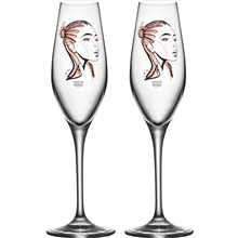 Forever Yours - Champagneglas All About You Pakke med 2 stk.
