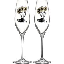 Let´s celebrate you - Champagneglas All About You Pakke med 2 stk.