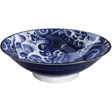 Carp Menbachi Bowl 25,2 x 7,7 cm Blue