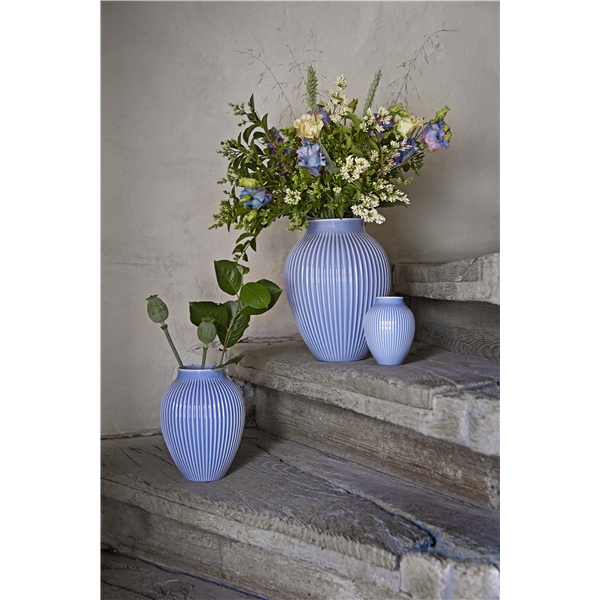 Knabstrup Vase Riller 27 cm (Billede 2 af 3)