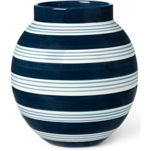Omaggio Nuovo Vase 20,5 cm Mørkeblå