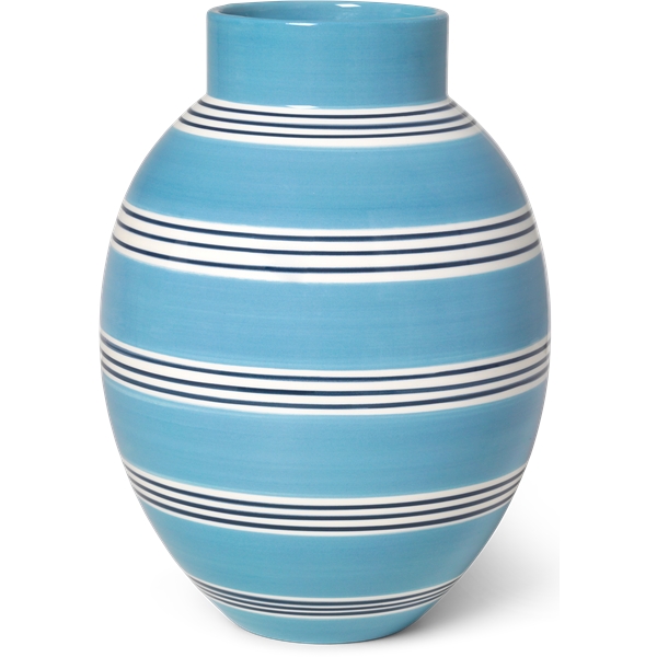 Omaggio Nuovo Vase 30 cm Mellemblå (Billede 1 af 5)