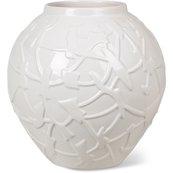 Relief Vase 20 cm Hvid