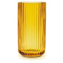 38 cm - Amber - Lyngbyvasen Glas Amber