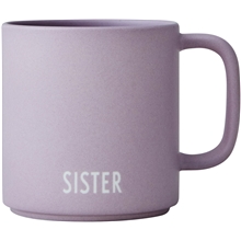 Sister / Lavender - Design Letters Mini Favoritkop med Hank
