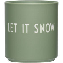 Design Letters Favoritkop Let it snow / Green