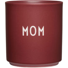 Design Letters Favoritkop Mom / Burgundy