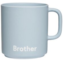 Brother / Light blue - Design Letters Favoritkop med Hank