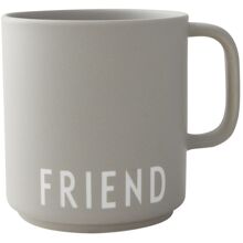 Design Letters Favoritkop med Hank Friend / Cool Grey
