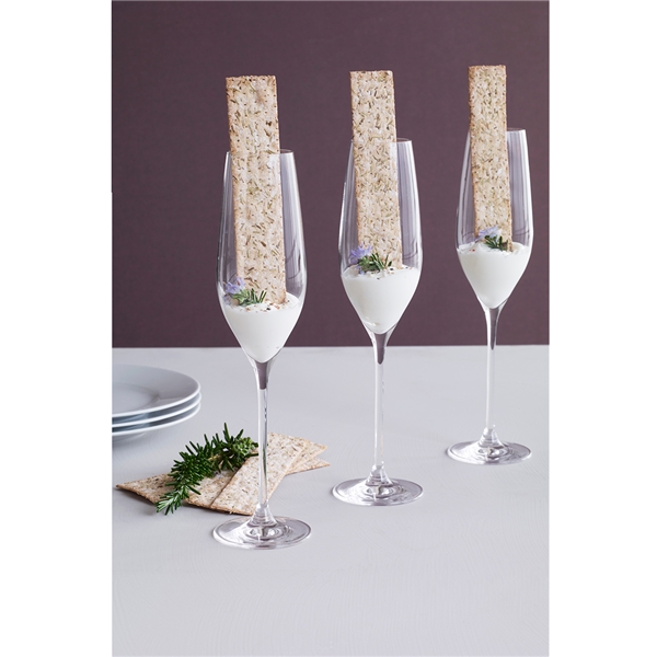 Holmegaard Cabernet Champagneglas 29 cl Pakke (Billede 3 af 3)