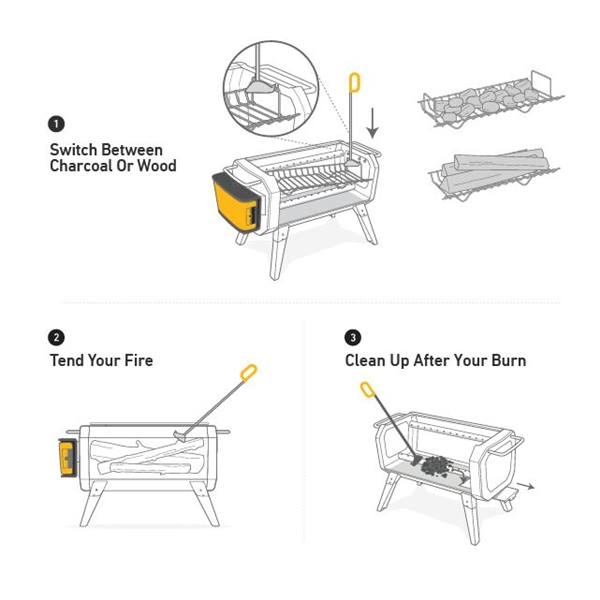 BioLite Firepit Poker (Billede 3 af 8)