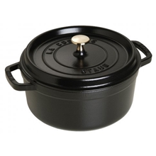 Sort - Staub Rund Gryde 3,8 liter