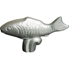 Fisk - Staub Knop i Metal