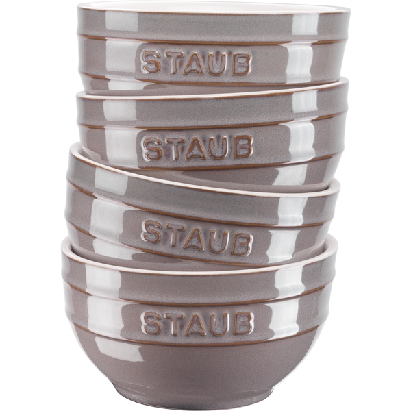 Staub Sæt med Skåle 14 cm Pakke med 4 stk.