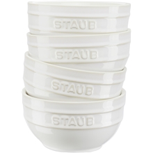 Staub Sæt med Skåle 14 cm Pakke med 4 stk.