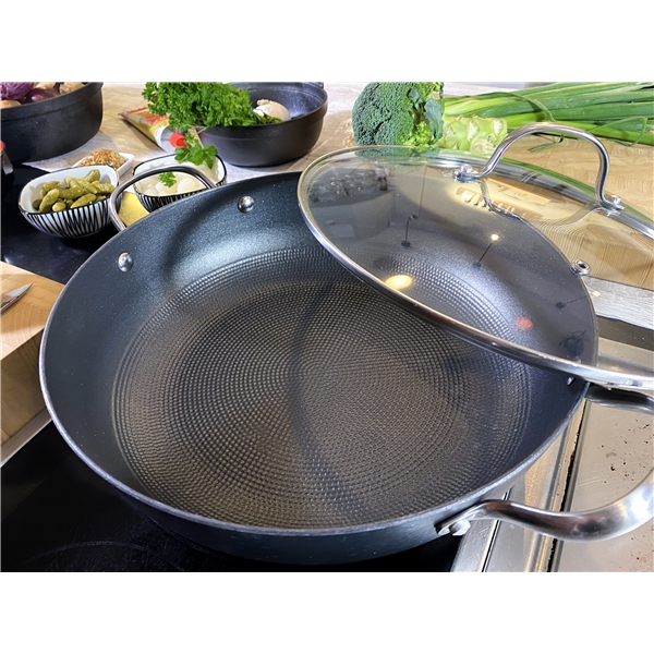 Satake Sauterpande Letvægtsstøbejern Non-stick (Billede 3 af 10)