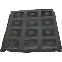Mørkegrå - Jacquard Pudebetræk 50 x 60 cm