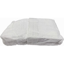 Hvid - Bambusmix Håndklæde 76 x 152 cm
