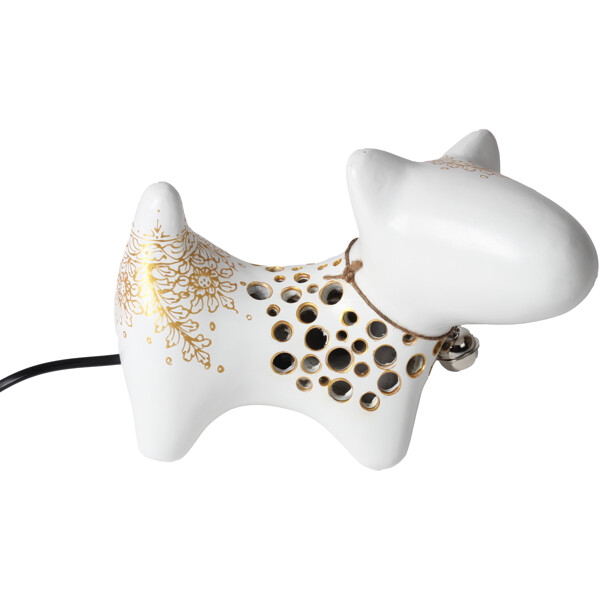 Bullterrier lampe (Billede 1 af 2)