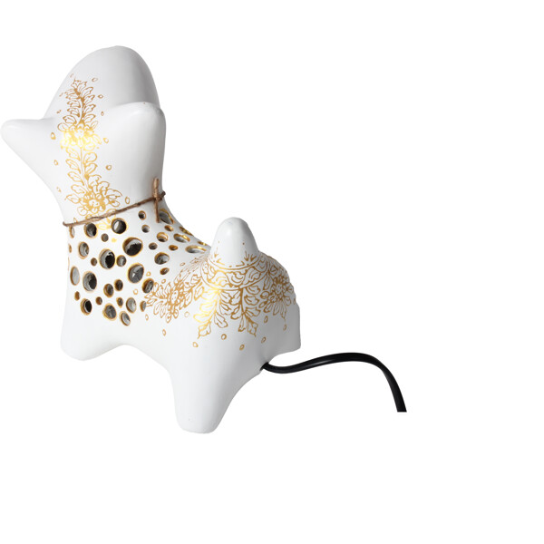 Bullterrier lampe (Billede 2 af 2)
