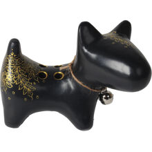 Svart/Guld - Bullterrier penneholder