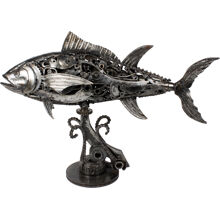 Metalskulptur Tuna 1