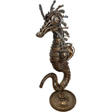 Metalskulptur Søhest 1