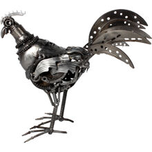 Metalskulptur Hane