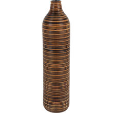 40 cm - Stribet træstak mørke striber