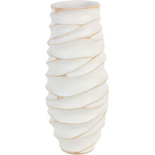 40 cm - Trævlas spiralformet, hvid